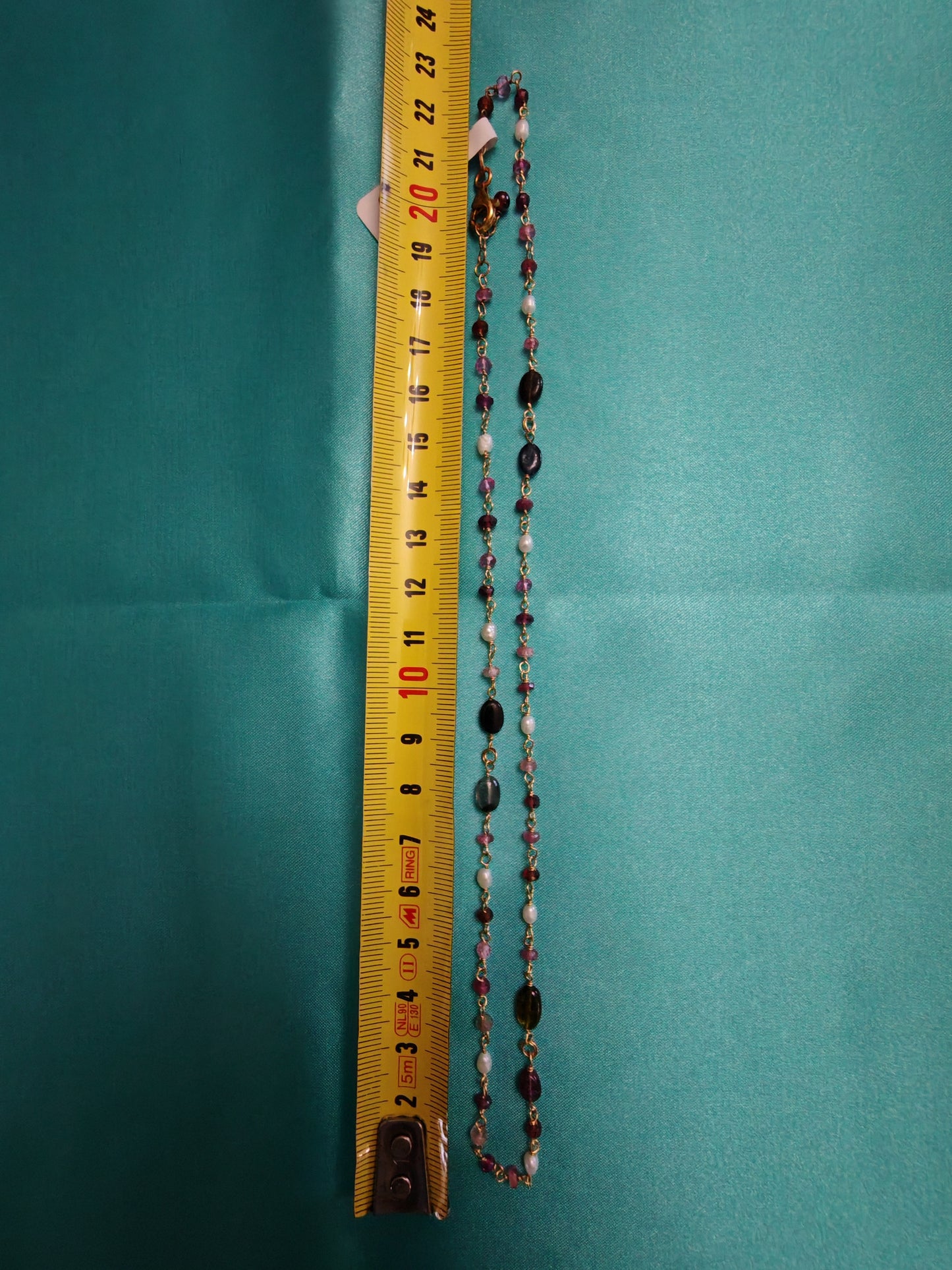 Collana girocollo tormalina