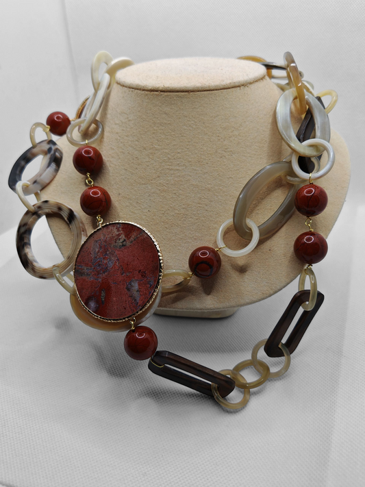 Collana pietre dure