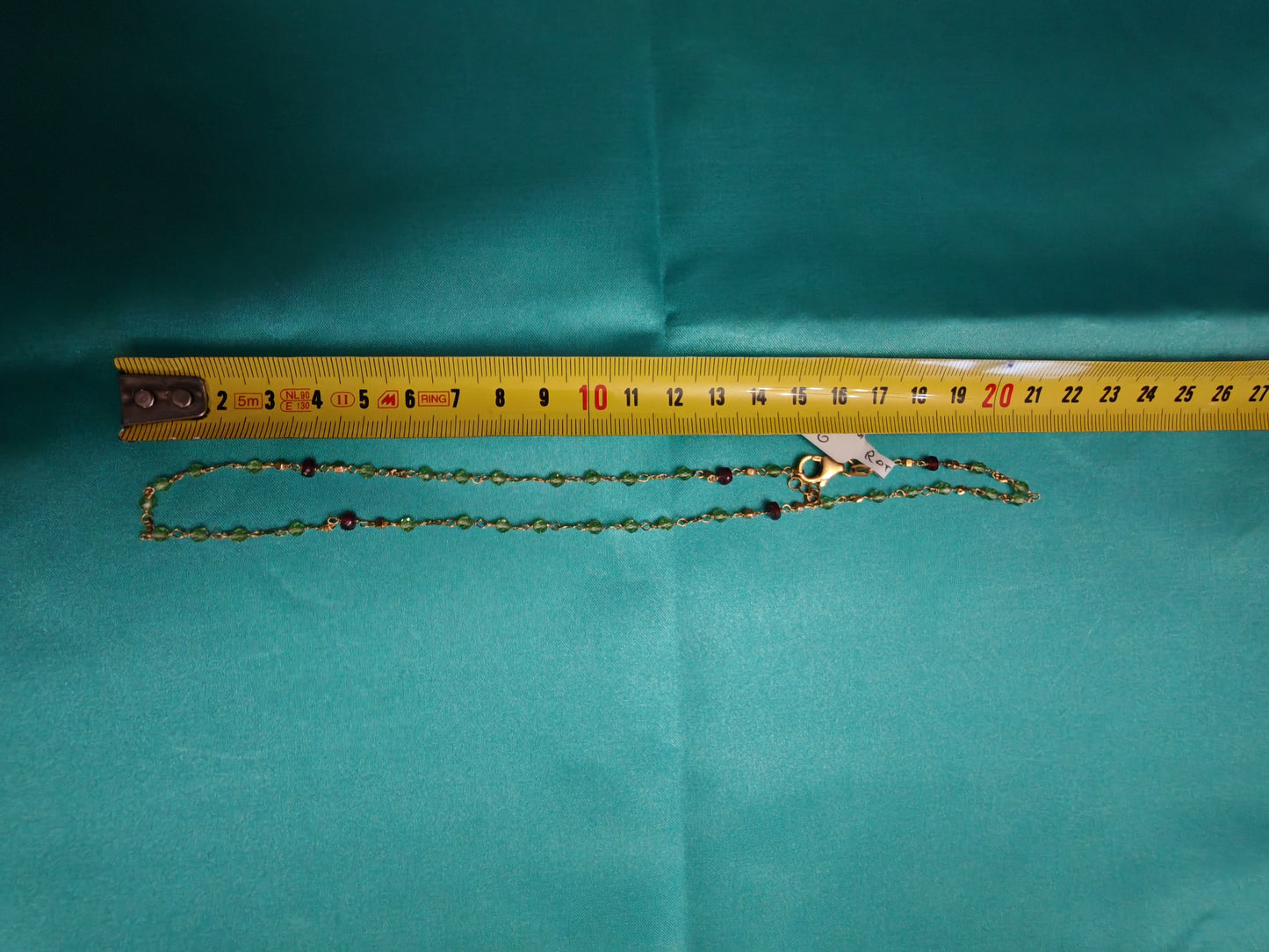Collana girocollo peridoto