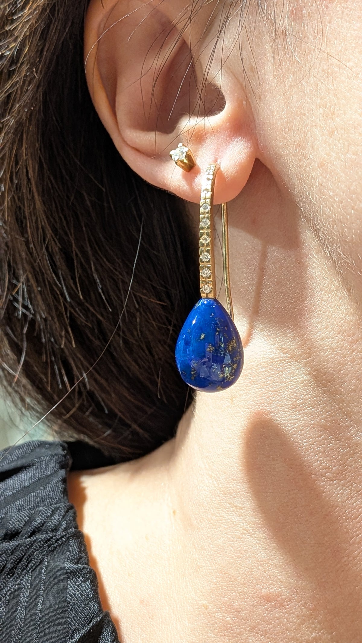 Orecchini gocce di lapis