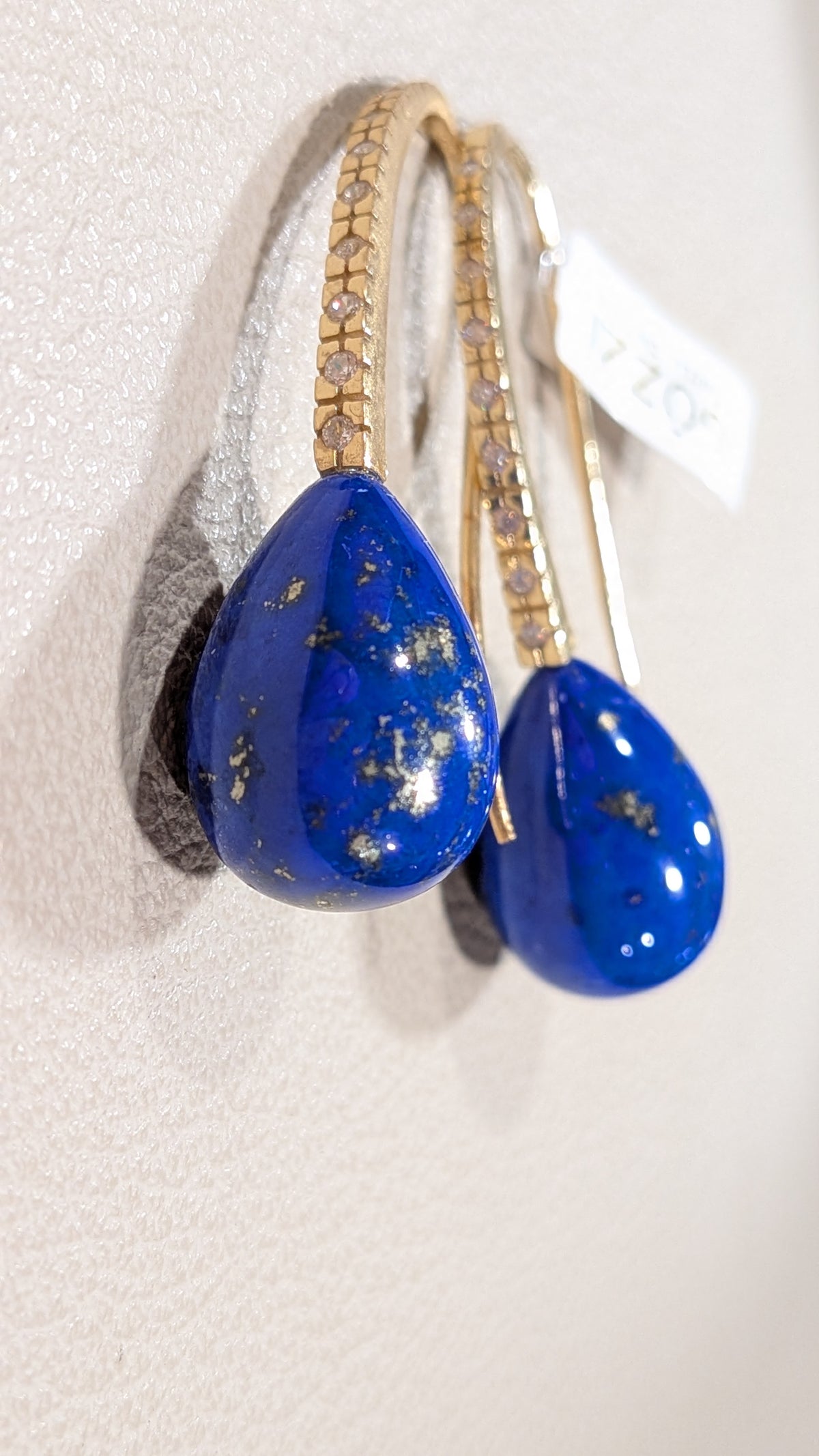 Orecchini gocce di lapis